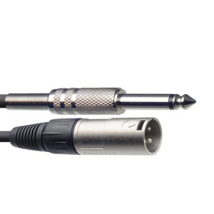 Stagg SAC6PXM - XLR Male - Male Jack - 6m