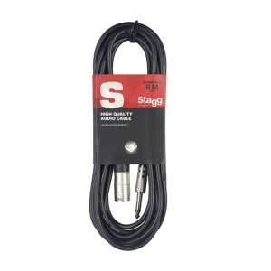 Stagg SAC6PXM - XLR Male - Male Jack - 6m