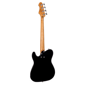 Shergold SBT14 - Telstar Standard Bass Guitar - Black Gloss