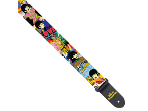 The Beatles Yellow Submarine Guitar Strap - Montage
