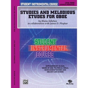 Student Instrumental Course - Studies And Melodious Etudes For Oboe - Level 3