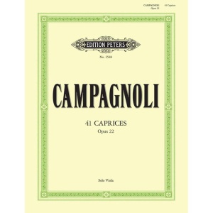 Campagnoli - 41 Caprices Op.22 - Solo Viola