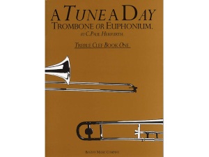 A Tune A Day For Trombone Or Euphonium - Treble Clef - Book 1
