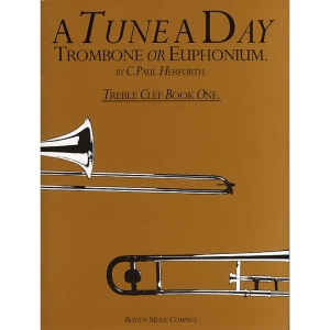 A Tune A Day For Trombone Or Euphonium - Treble Clef - Book 1