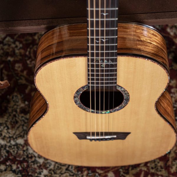 Washburn Elegante S24S - Bella Tono - Studio Acoustic Guitar - Gloss Natural - Image 3