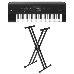 KORG Nautilus 61 - Music Workstation w/Double Braced Keyboard Stand