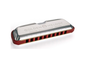 Hohner - Golden Melody Progressive Harmonica - Key Of A Major