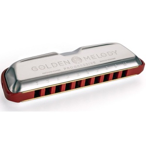 Hohner - Golden Melody Progressive Harmonica - Key Of A Major