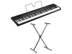 KORG Liano - Digital Piano - Black w/Keyboard Stand