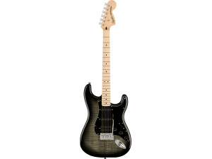 Fender Squier Affinity Stratocaster - FMT - HSS - MN - Black Burst