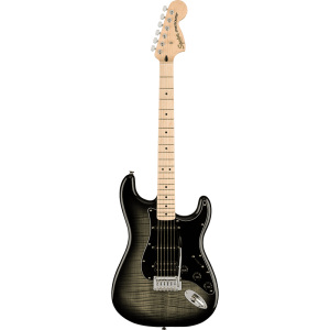 Fender Squier Affinity Stratocaster - FMT - HSS - MN - Black Burst