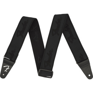Fender Weighless Guitar Strap - Running Logo