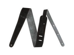 Fender Reversible Suede Strap - Black/Grey