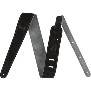 Fender Reversible Suede Strap - Black/Grey