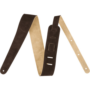 Fender Reversible Suede Strap - Tan/Brown