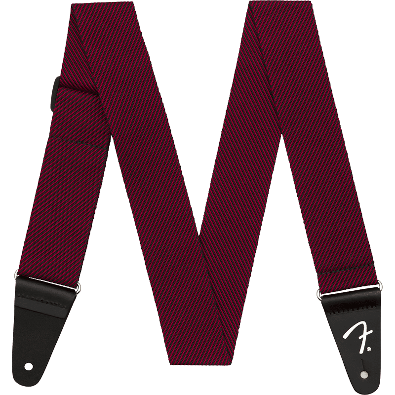Fender Modern Tweed Guitar Strap - Black/Red