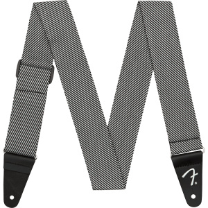 Fender Modern Tweed Guitar Strap - Black/White