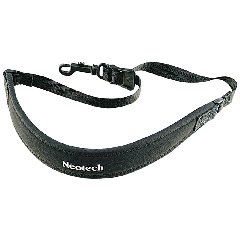 Neotech Classic Saxophone Strap - Black - Extra Long - Swivel Hook