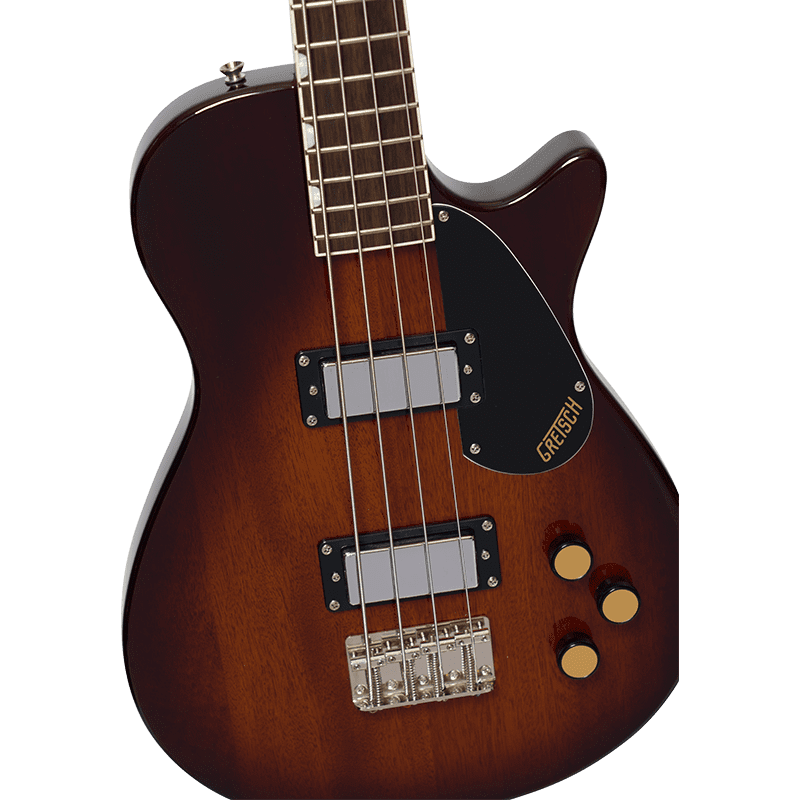 Gretsch Streamliner Jet Club Bass - SC - LRL - Havana Burst - Image 7