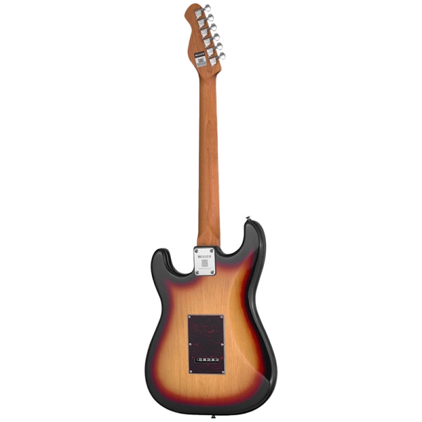 MOOER MCS10 Pro Electric Guitar - HSS - Sunburst - Image 4
