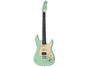 MOOER MCS10 Pro Electric Guitar - HSS - Surf Green