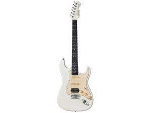 MOOER MCS10 Pro Electric Guitar - HSS - Vintage White