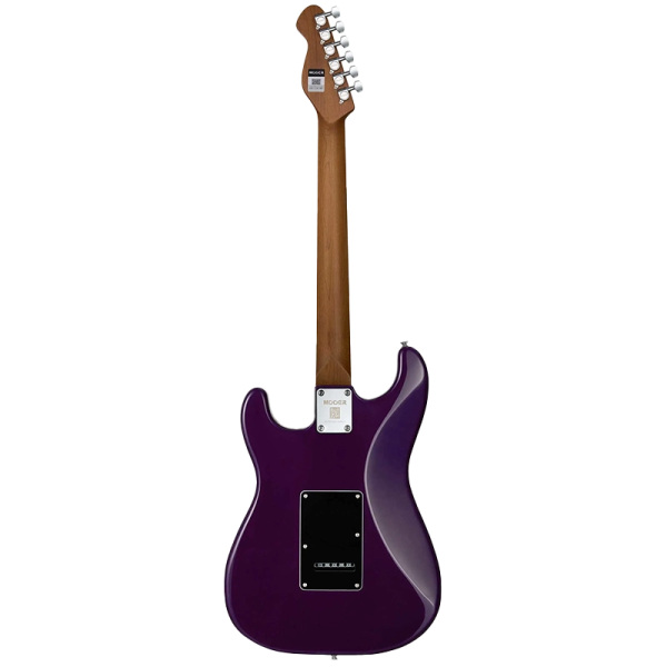 MOOER MCS20 Pro Electric Guitar - HSS - Prune Purple - Image 2