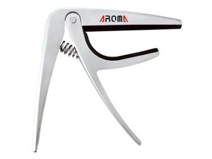Aroma AC02 Classical Guitar Capo - Silver