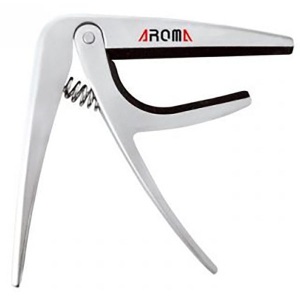 Aroma AC02 Classical Guitar Capo - Silver