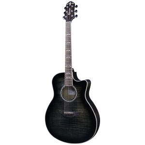 Crafter Noble - Electro-Acoustic - Transparent Black Sunburst