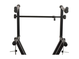 Genwick 2 Tier Keyboard Stand Adaptor - X Style - Black