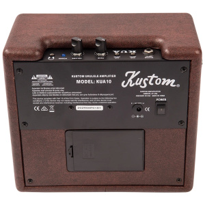Kustom Ukulele Battery Powered Amp Package - 10W w/Strap & Piezo Pickup