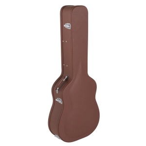 Koda Acoustic Guitar Hardcase - Dreadnought - Brown