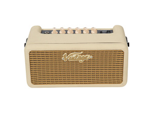 Vintage Retro 15-Watt Guitar Amplifier w/DSP - Vintage White