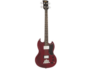 Vintage VS4 Reissued Bass Guitar - Cherry Red