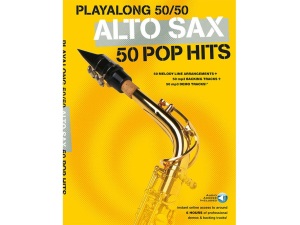 Playablong 50/50 - Alto Sax - 50 Pop Hits