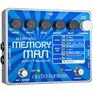 Electro Harmonix Stereo Memory Man With Hazarai