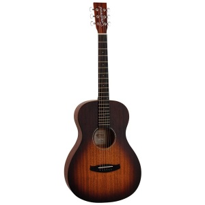 Tanglewood Crossroads TC8 - Parlour Acoustic Guitar - Whiskey Burst Satin