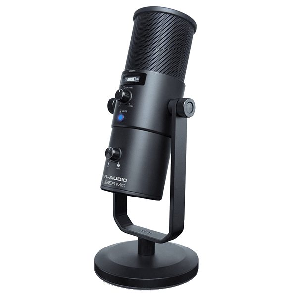 M-Audio Uber Mic - Professional USB Recording Microphone w/Headphone Output - Image 6