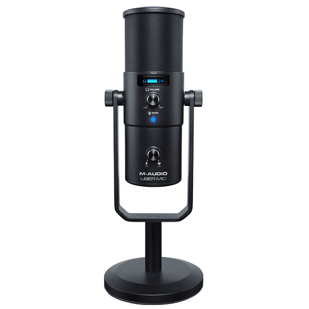 M-Audio Uber Mic - Professional USB Recording Microphone w/Headphone Output - Image 4