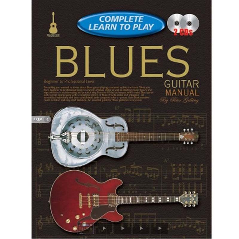 Complete Learn To Play Blues Guitar - Peter Gelling