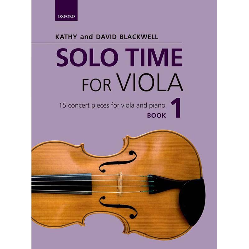 Solo Time For Viola - Book 1