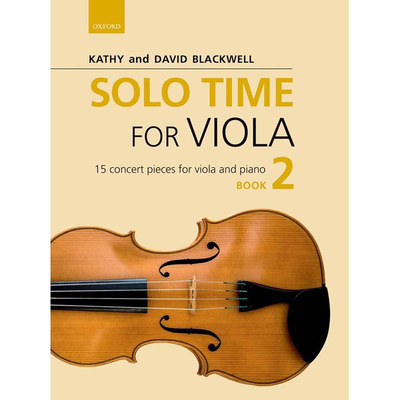 Solo Time For Viola - Book 2