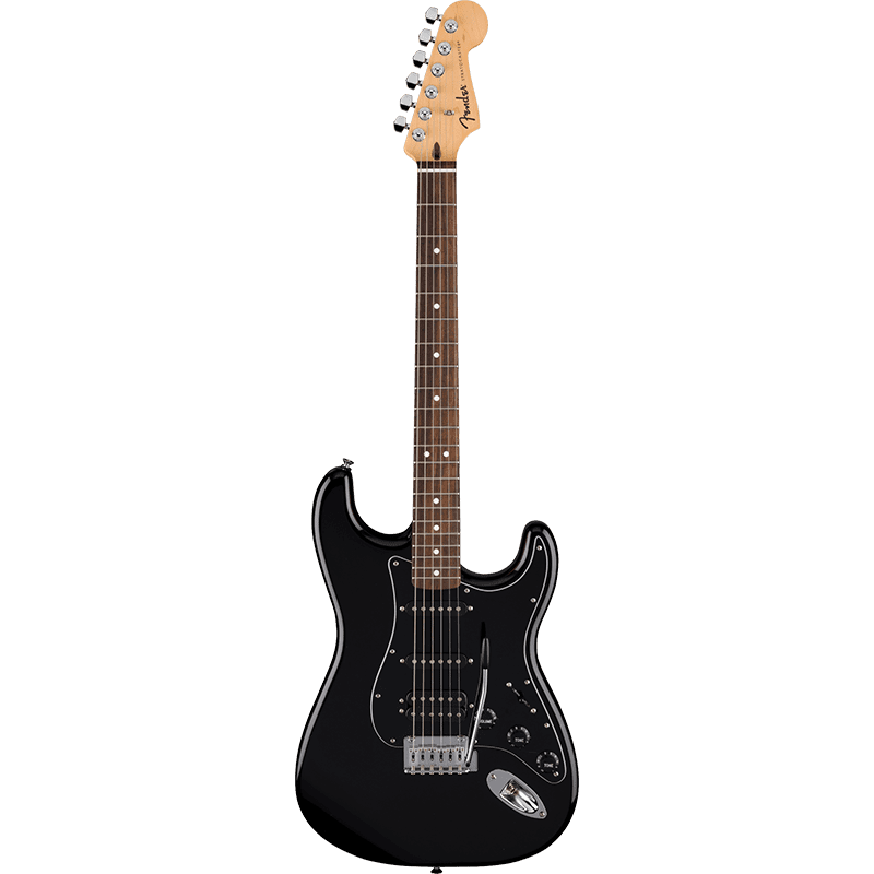 Fender Standard Stratocaster - HSS - LRL - BPG - Black