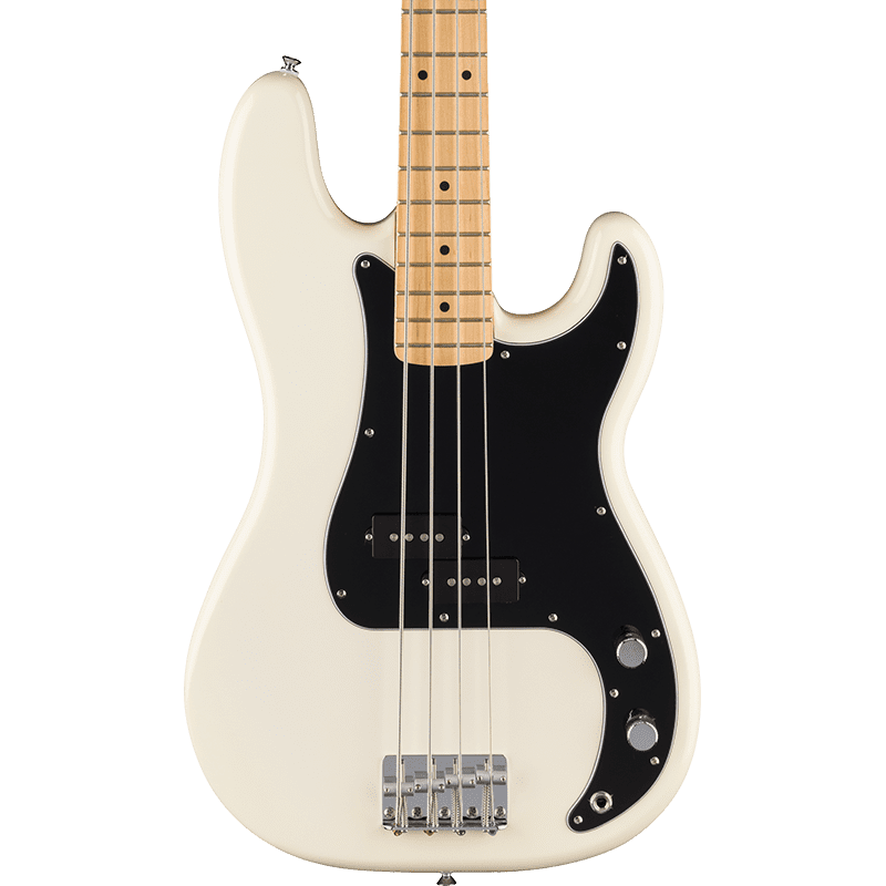 Fender Standard Precision Bass - MN - Olympic White - Image 6