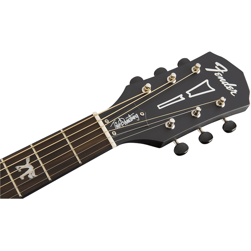 Fender Tim Armstrong Hellcat Electro-Acoustic Guitar - Checkerboard - Image 4