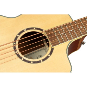 Ortega D7CE-5 5-String Electro Acoustic Bass - Natural