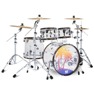DW PDP 25th Anniversary Acrylic 4 Piece Drum Kit