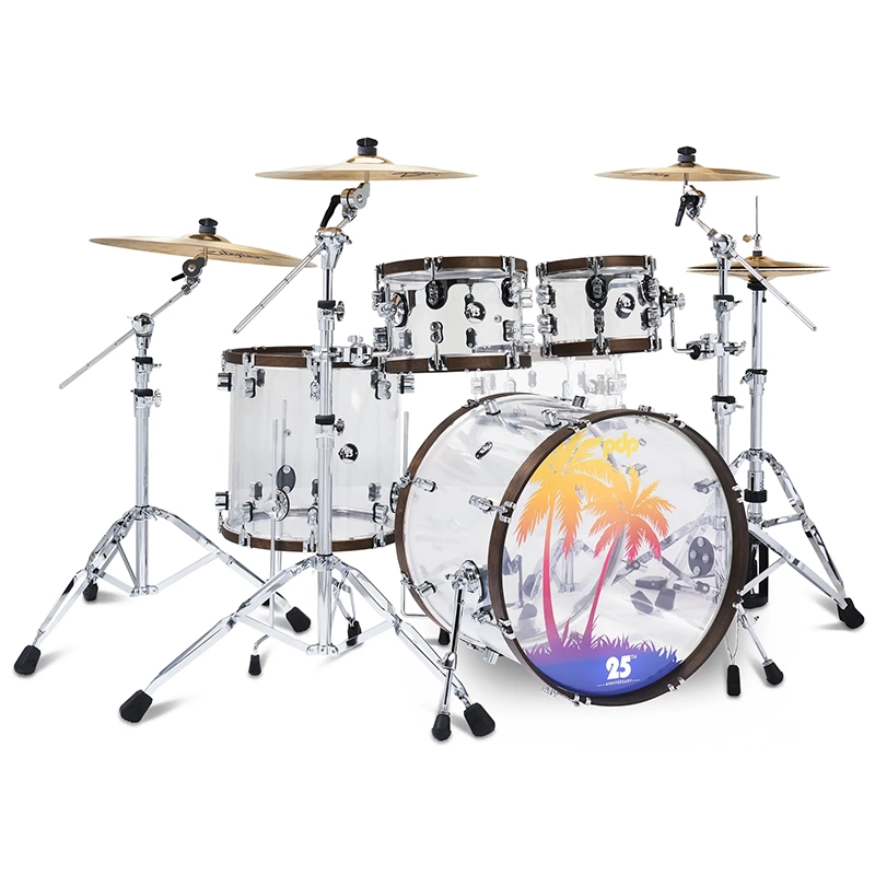 DW PDP 25th Anniversary Acrylic 4 Piece Drum Kit