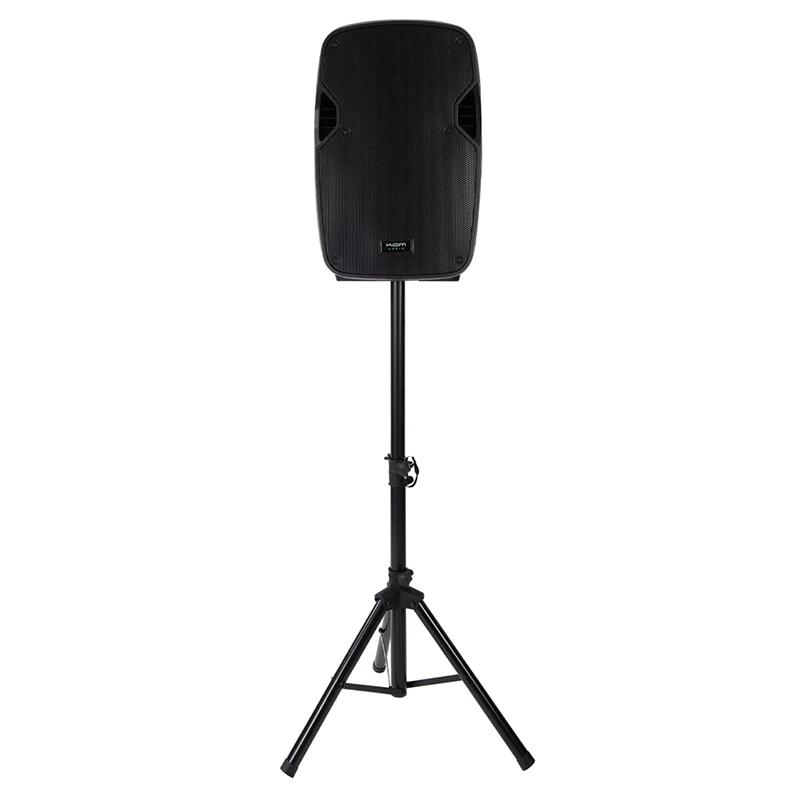 KAM RZ12ABT - 12" 1000w Portable Speaker w/Bluetooth + Speaker Stand